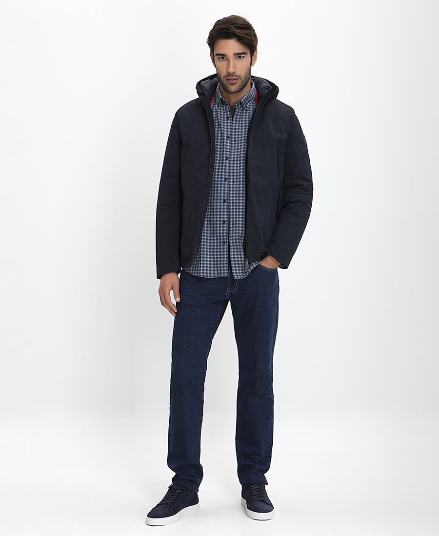 Parka Jacket Modern Fit με Κουκούλα φωτογραφία