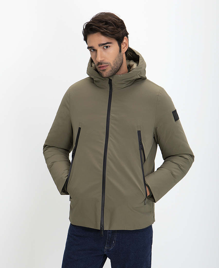 Parka Jacket Modern Fit με Κουκούλα