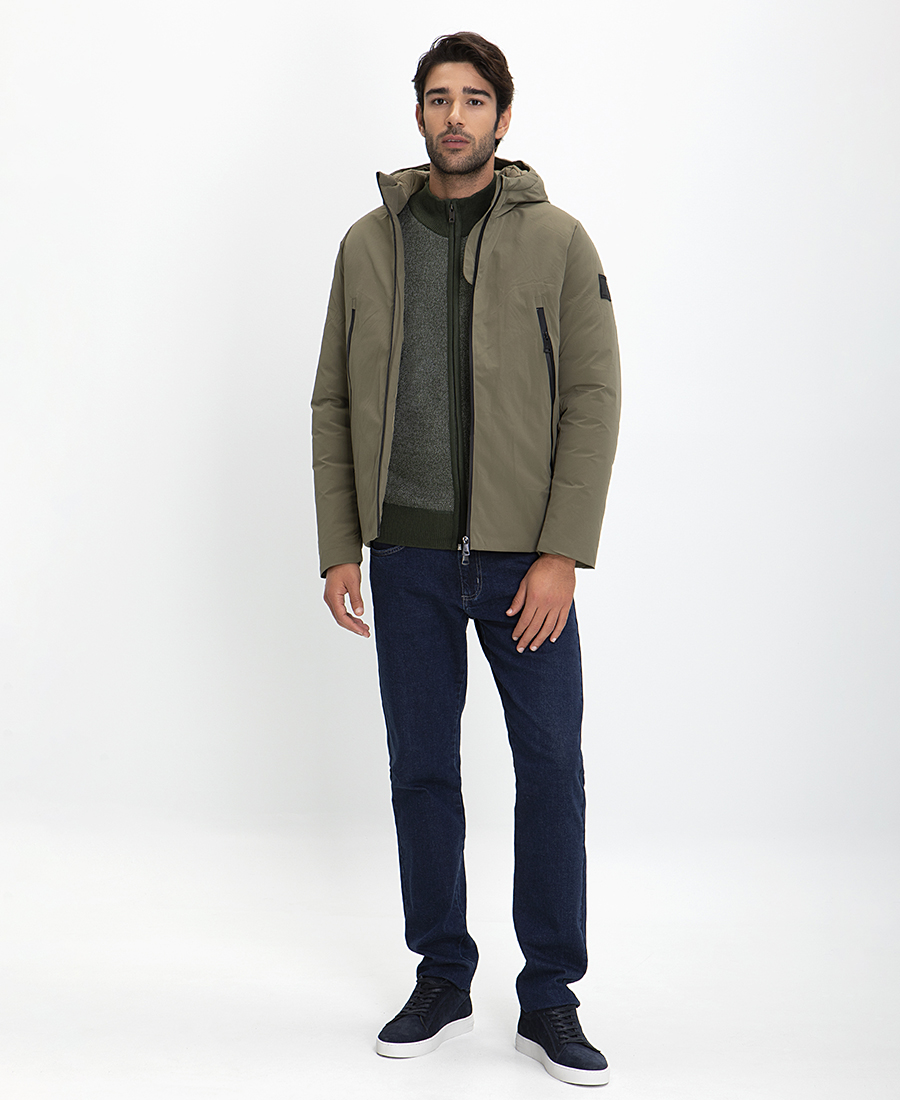 Parka Jacket Modern Fit με Κουκούλα φωτογραφία