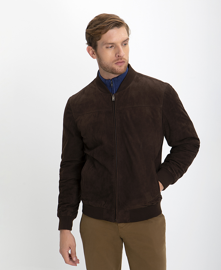 Kaiserhoff Suede Βomber Jacket