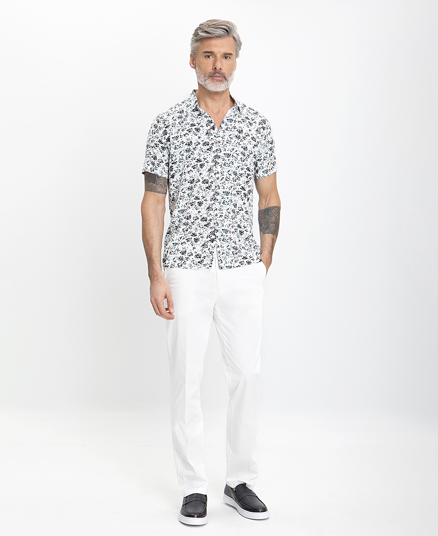 Printed Overshirt σε Εμπριμέ φωτογραφία
