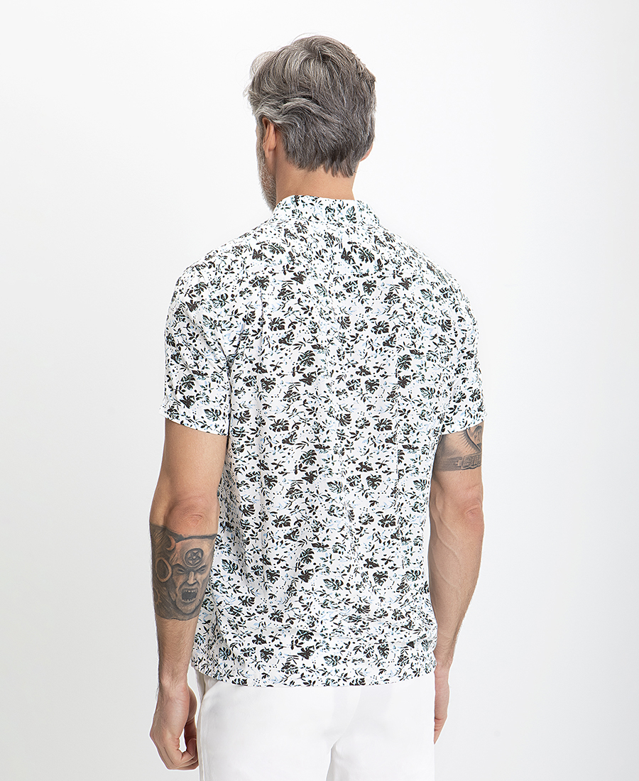 Printed Overshirt σε Εμπριμέ φωτογραφία