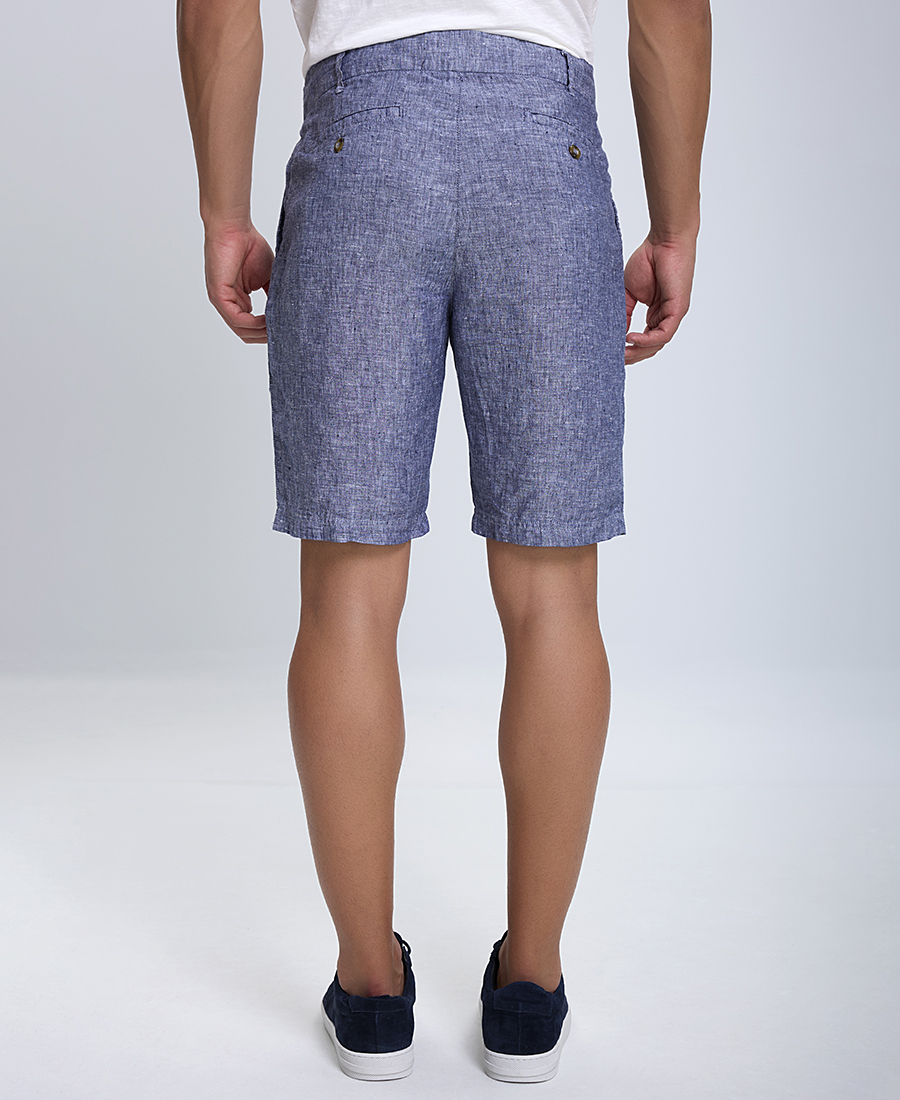 Λινή Βερμούδα με Κορδόνι φωτογραφία