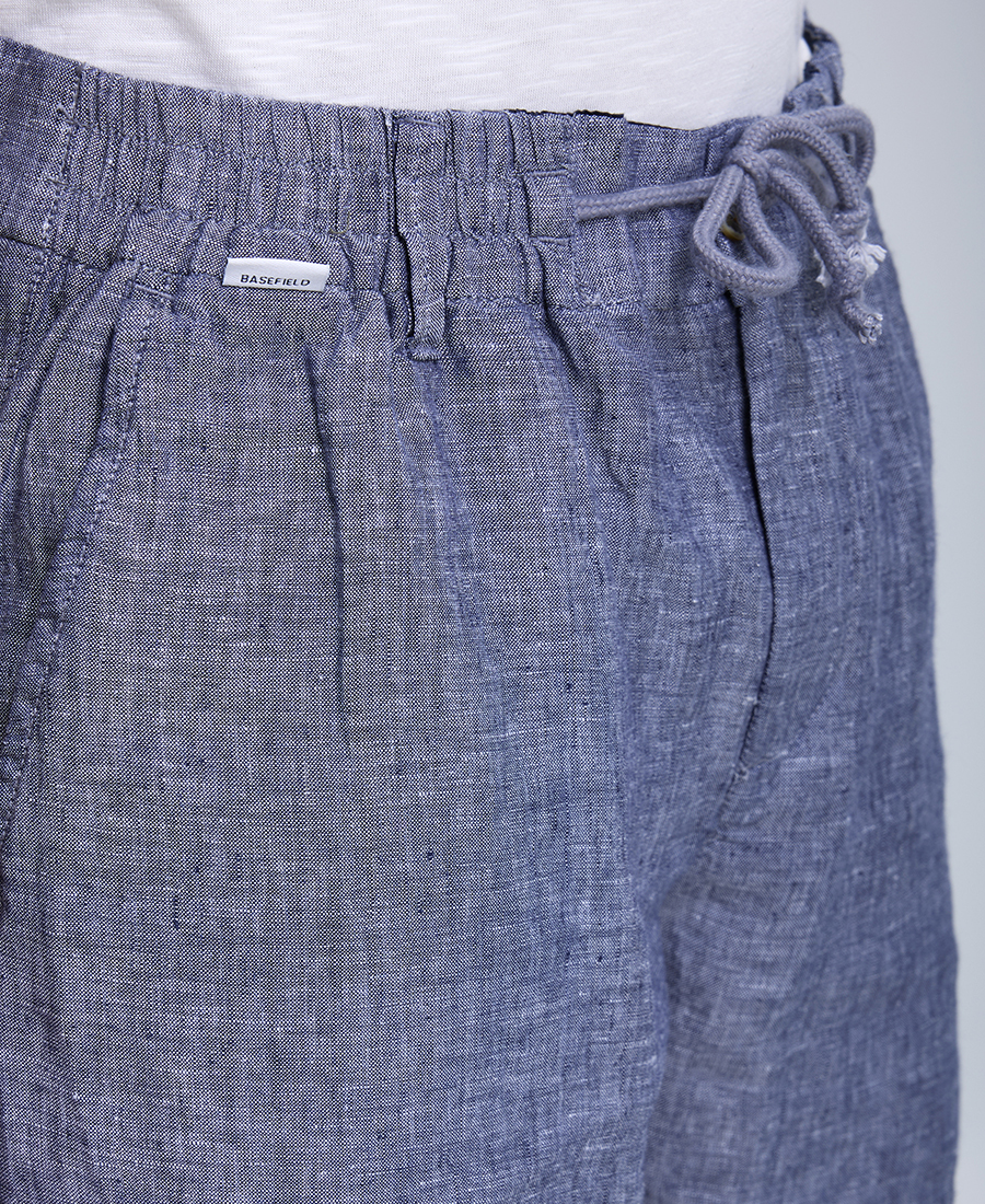 Λινή Βερμούδα με Κορδόνι φωτογραφία