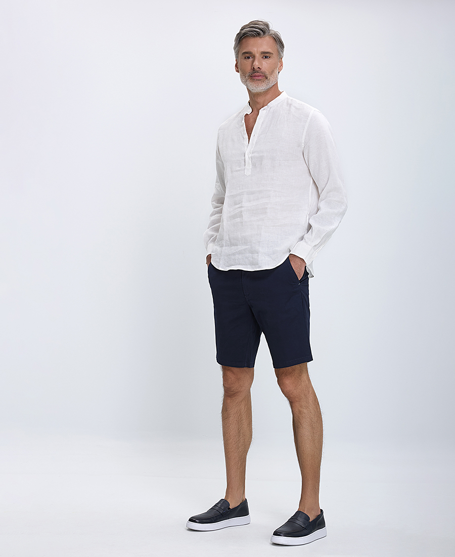 Bερμούδα Βαμβακερή Modern Fit φωτογραφία