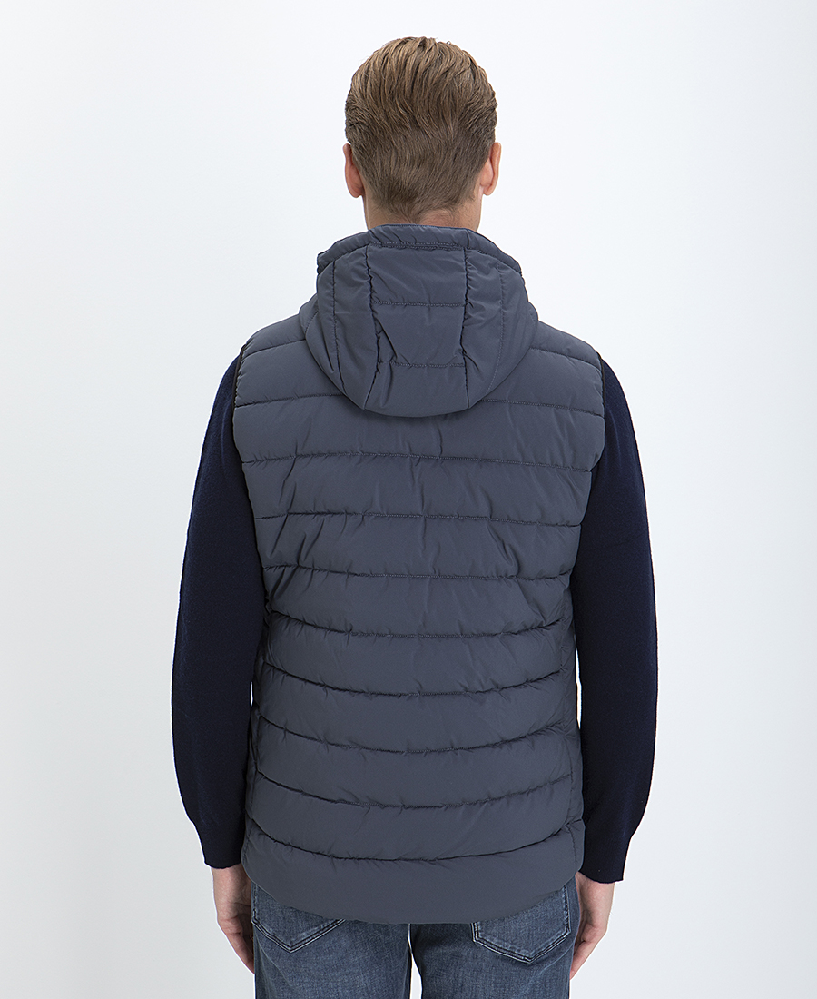 Puffer Γιλέκο με Κουκούλα Modern Fit φωτογραφία