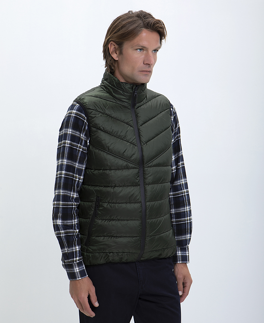 Basefield Ανδρικό Puffer Γιλέκο Modern Fit φωτογραφία