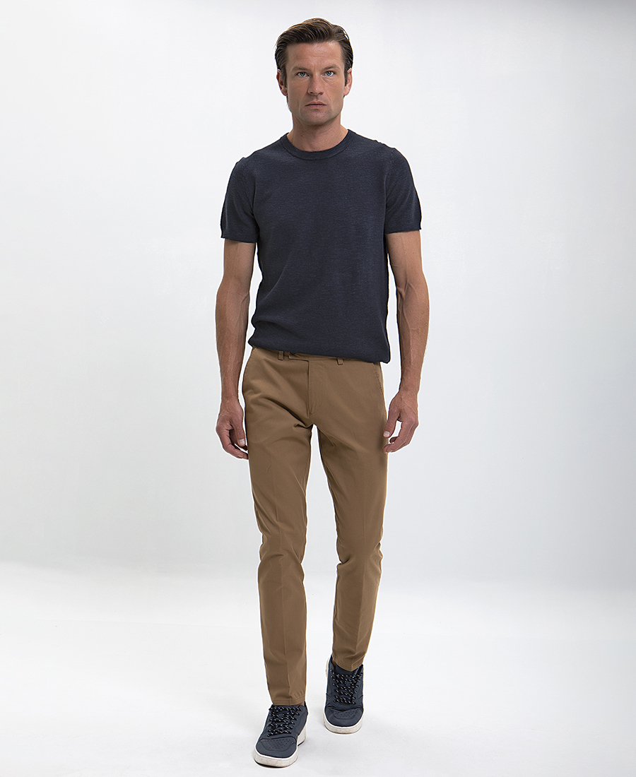 Παντελόνι Chinos Slim Fit σε Καμηλό φωτογραφία