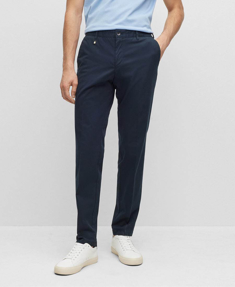 Boss Boss Slim fit Παντελόνι in stretch cotton