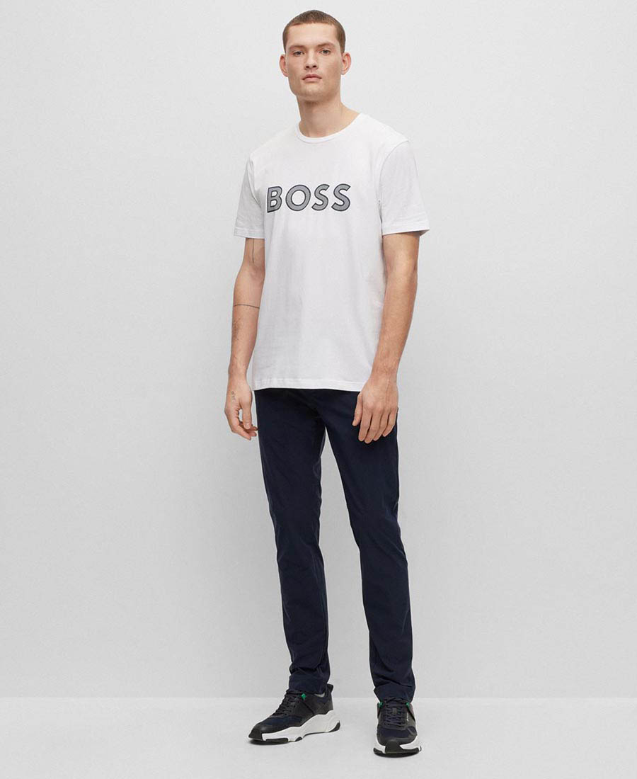 Boss chinos παντελόνι slim fit φωτογραφία
