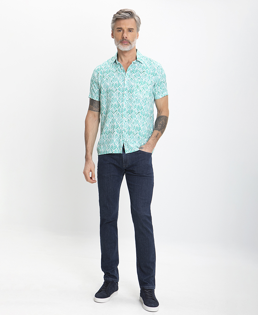 Vardas Jean Five pocket Modern Fit σε Μπλε Σκούρο φωτογραφία