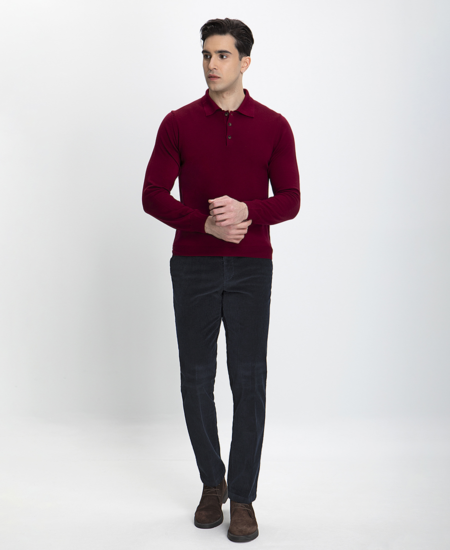 Κοτλέ Παντελόνι Μodern Fit φωτογραφία