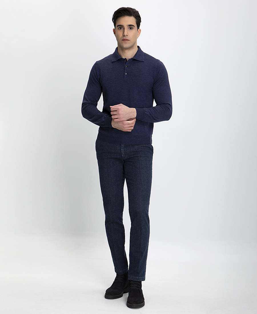 Denim Chinos Παντελόνι Slim Fit φωτογραφία