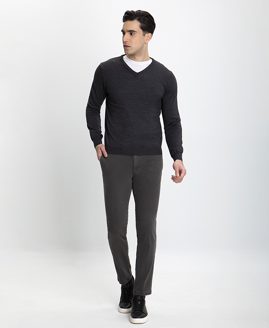 Denim Chinos Παντελόνι Slim Fit φωτογραφία