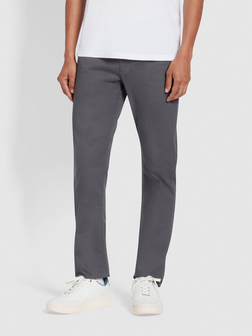 Farah Farah Ανδρικό Παντελόνι Twill Chinos Slim Fit