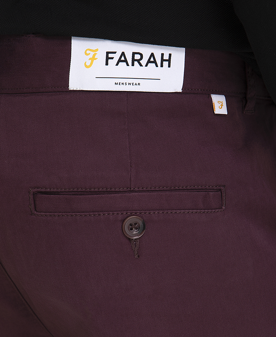 Farah Ανδρικό Παντελόνι Twill Chinos Slim Fit φωτογραφία