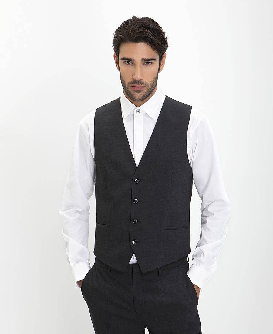 Hugo Hugo Γιλεκο Κοστουμιού Slim Fit