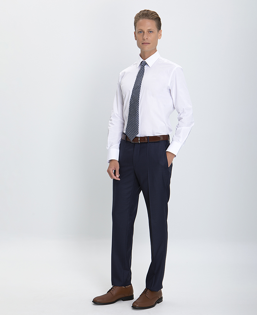 Vardas Πουκάμισο Modern Fit σε Λευκό φωτογραφία