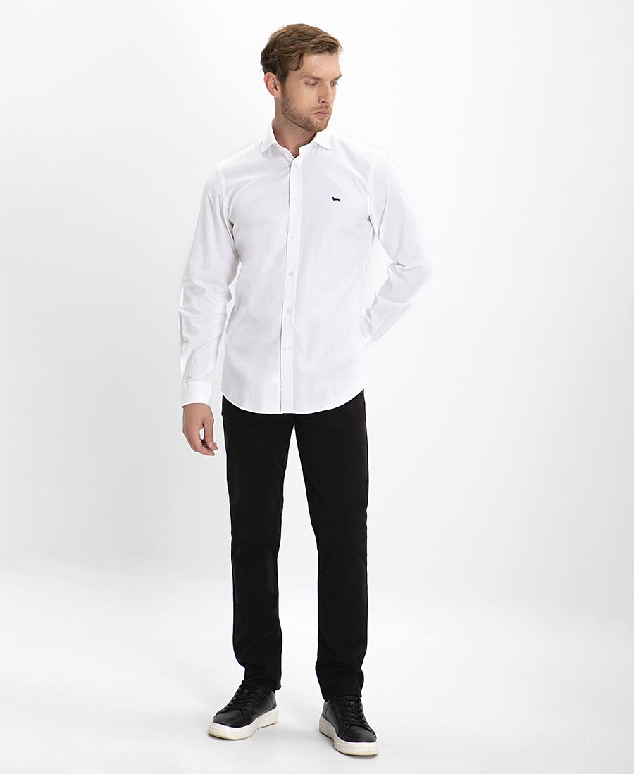 HARMONT & BLAINE Πουκάμισο με Κεντημένο Σχέδιο Modern Fit φωτογραφία