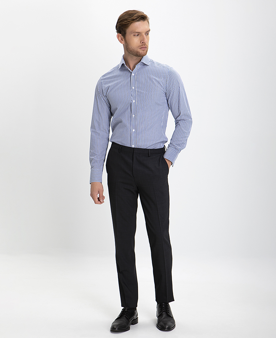 Vardas Πουκάμισο Ριγέ Slim Fit φωτογραφία