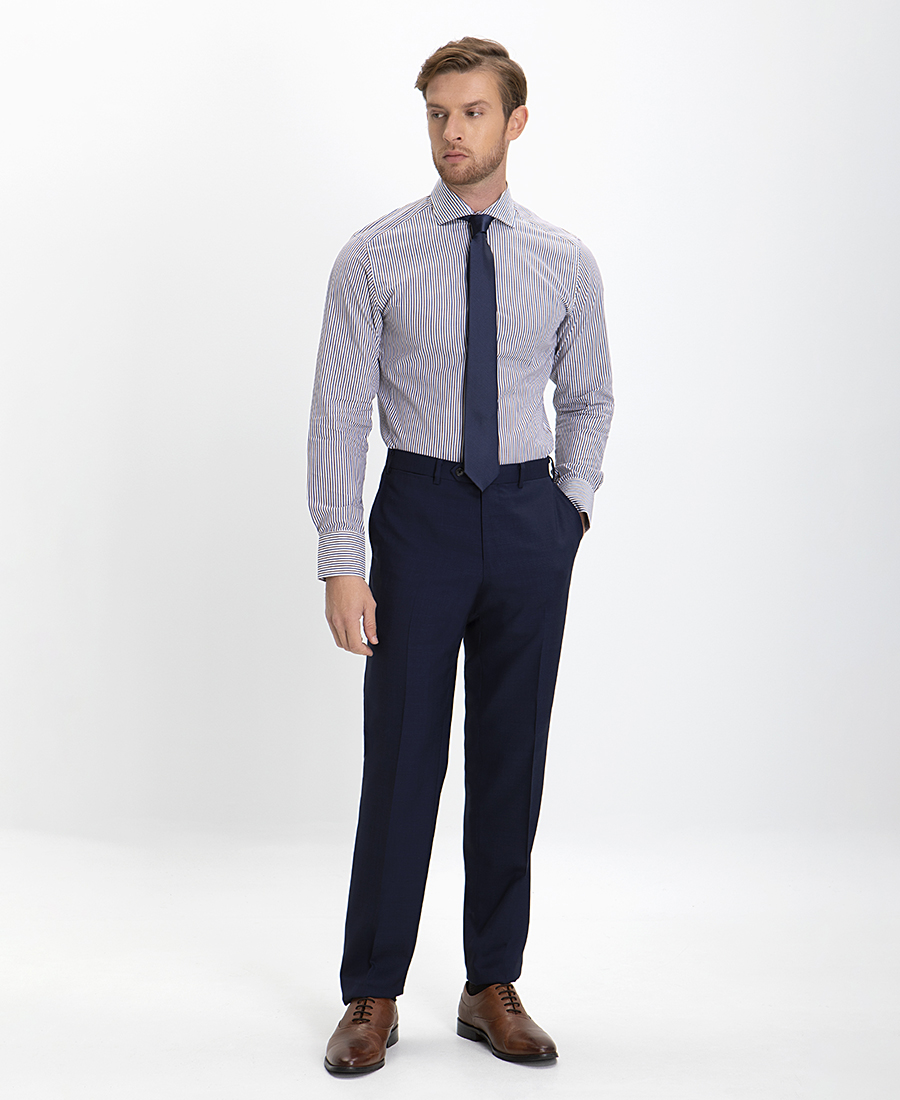 Vardas Πουκάμισο Ριγέ Slim Fit φωτογραφία