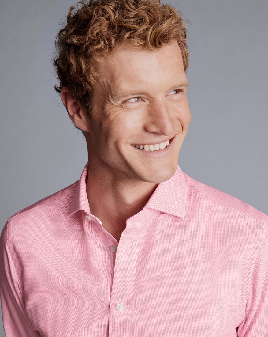 Charles Tyrwhitt Πουκάμισο Non Iron Clifton Weave φωτογραφία