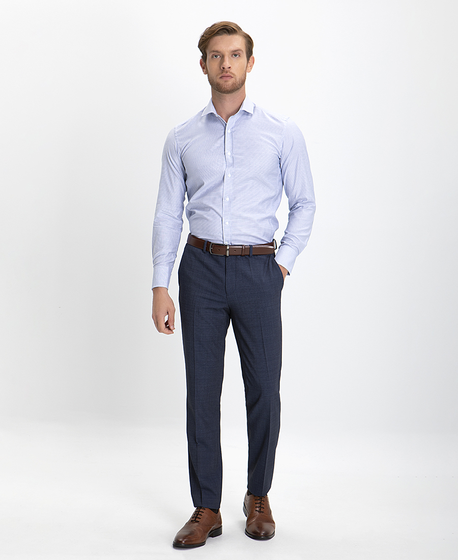 Vardas Πουκάμισο Καρό Slim Fit φωτογραφία