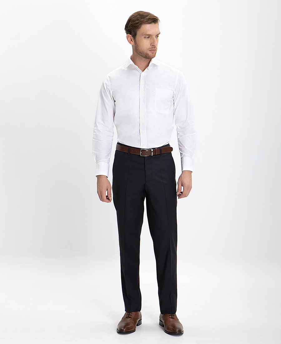 Vardas Πουκάμισο Modern Fit σε Λευκό φωτογραφία