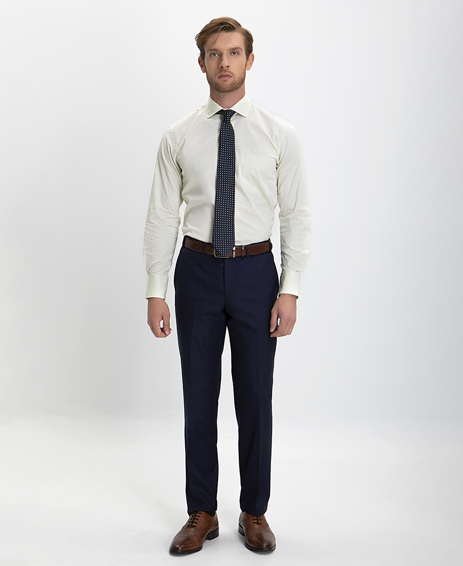 Πουκάμισο Ριγέ Modern Fit φωτογραφία
