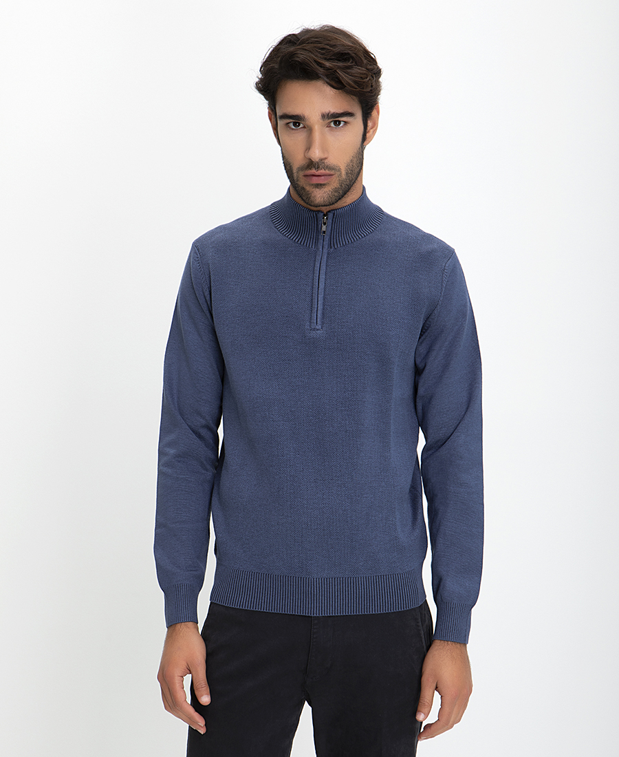 Winfield Πουλόβερ Ηalf Zip Modern Fit