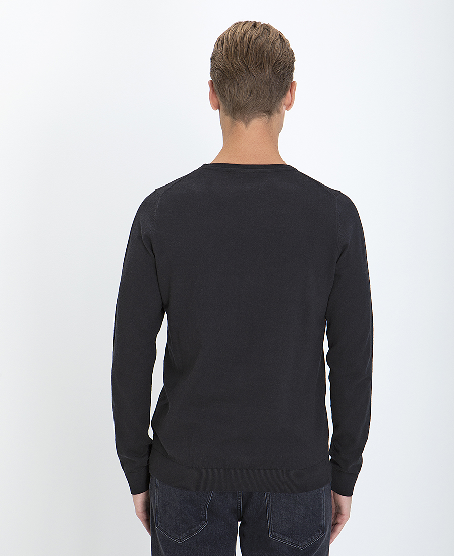 Πλεκτό Πουλόβερ Modern Fit Cashmere Blend φωτογραφία