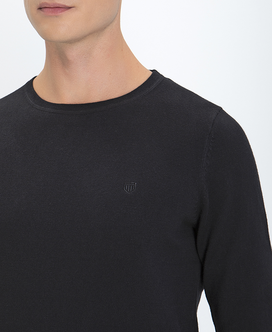 Πλεκτό Πουλόβερ Modern Fit Cashmere Blend φωτογραφία