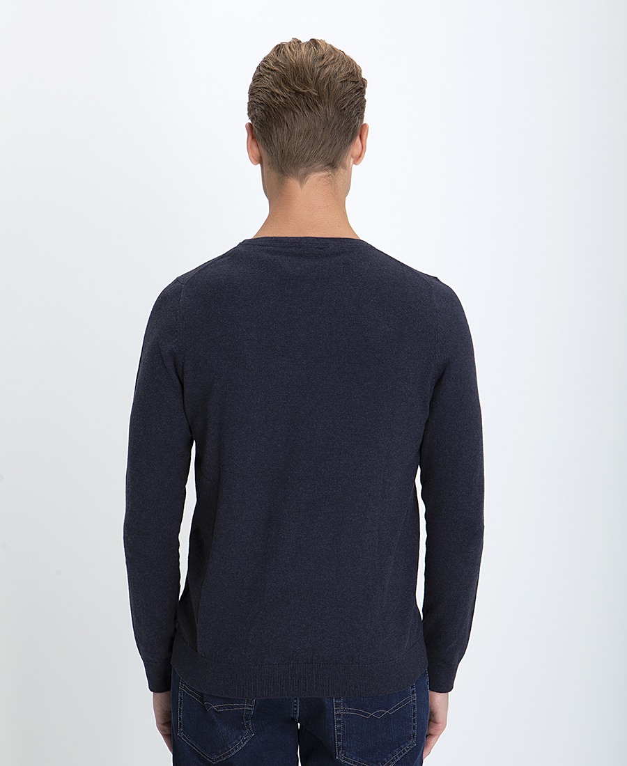 Πλεκτό Πουλόβερ Modern Fit Cashmere Blend φωτογραφία