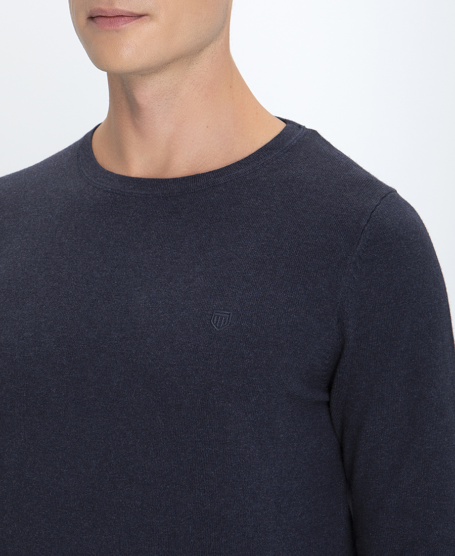 Πλεκτό Πουλόβερ Modern Fit Cashmere Blend φωτογραφία