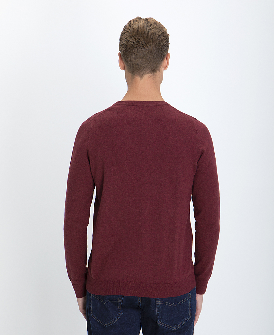 Πλεκτό Πουλόβερ Modern Fit Cashmere Blend φωτογραφία