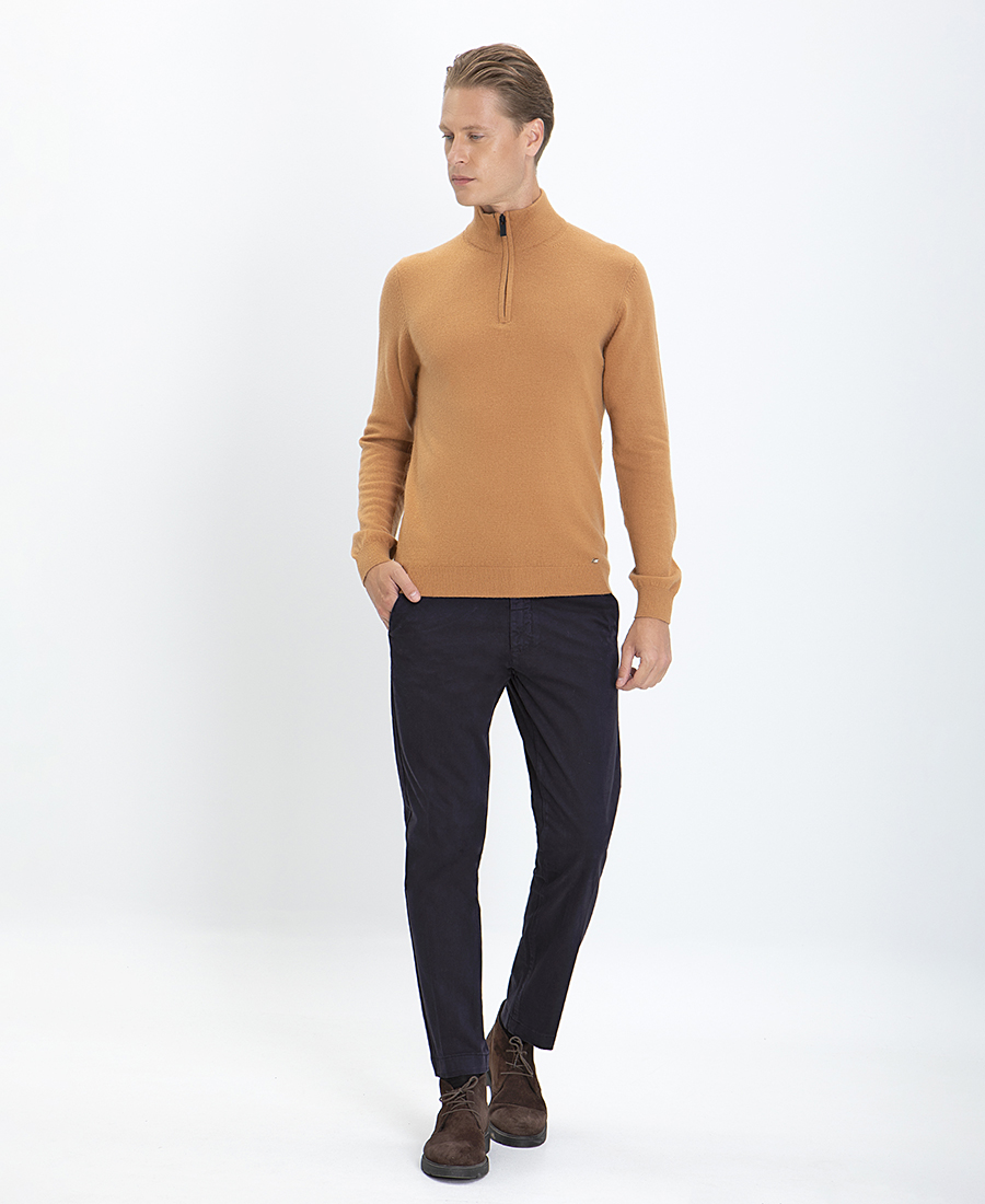 MarkUp Πλεκτό Ηalf Zip Μοdern Fit φωτογραφία