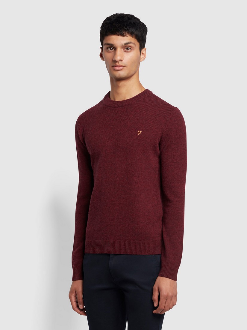 Farah Farah Πλεκτό Πουλόβερ Birchall Modern Fit