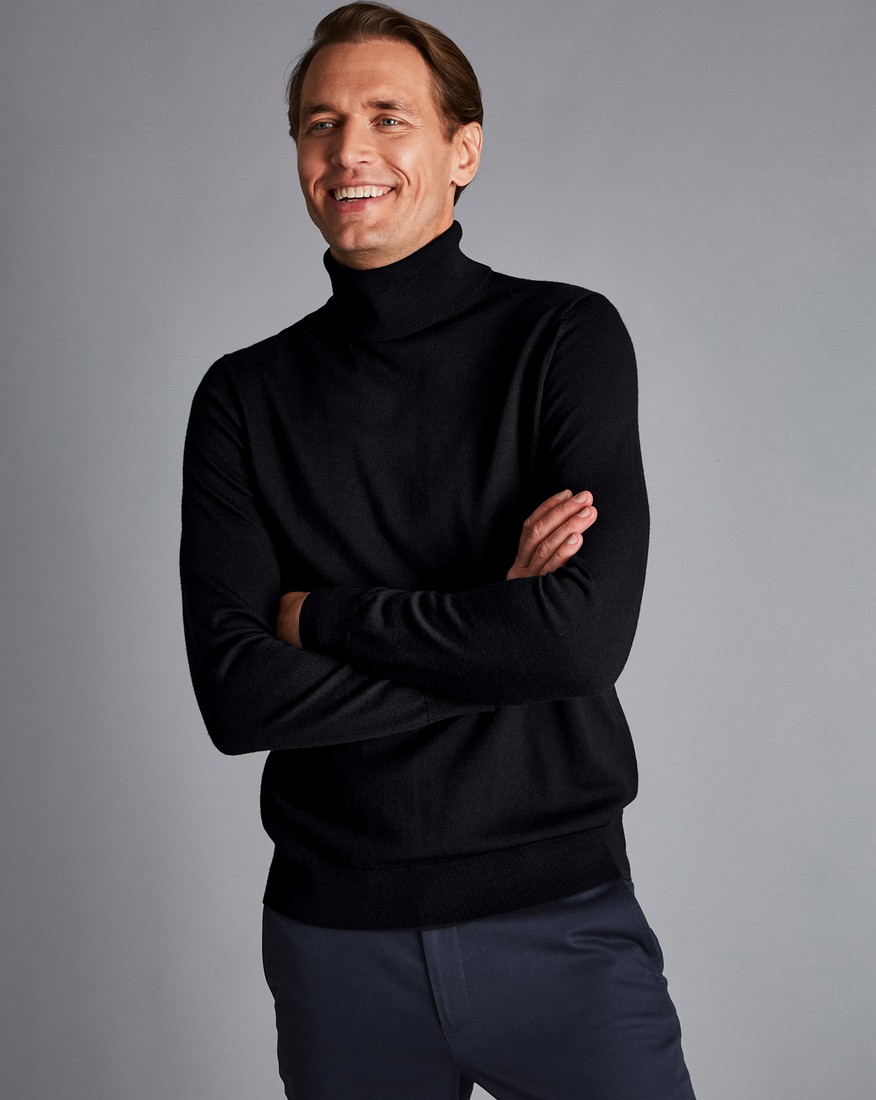 Charles Tyrwhitt Charles Tyrwhitt Πουλόβερ Ζιβάγκο Merino Wool