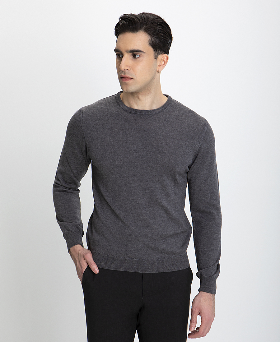 Πουλόβερ Slim Fit Merinos Wool