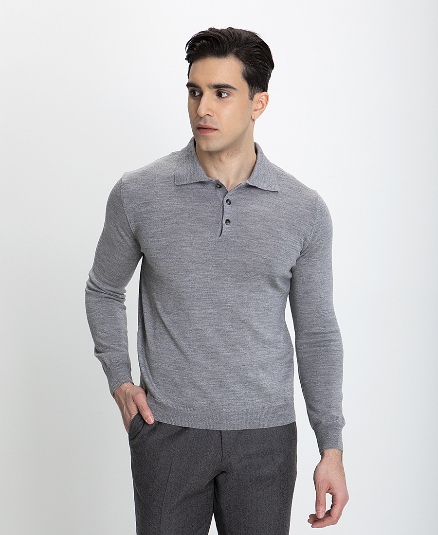 Kaiserhoff Polo Μπλούζα Merinos Modern Fit