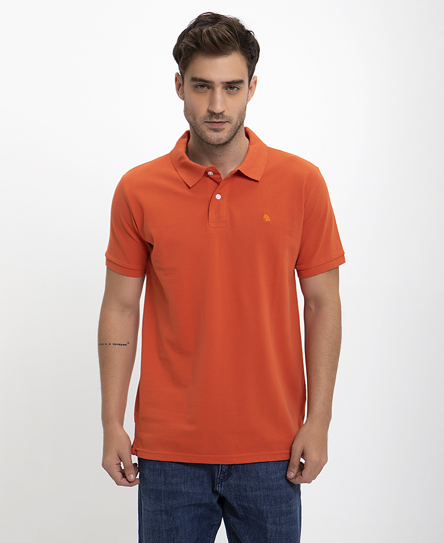 B.S Bags Single color Polo Shirt Modern Fit