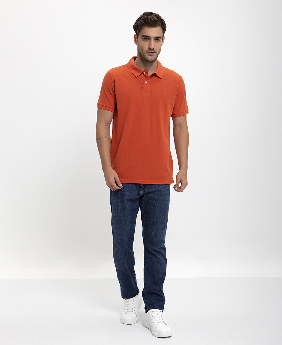 Single color Polo Shirt Modern Fit φωτογραφία