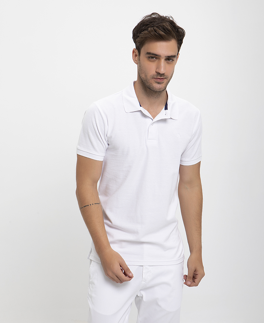 B.S Bags Single color Polo Shirt Modern Fit