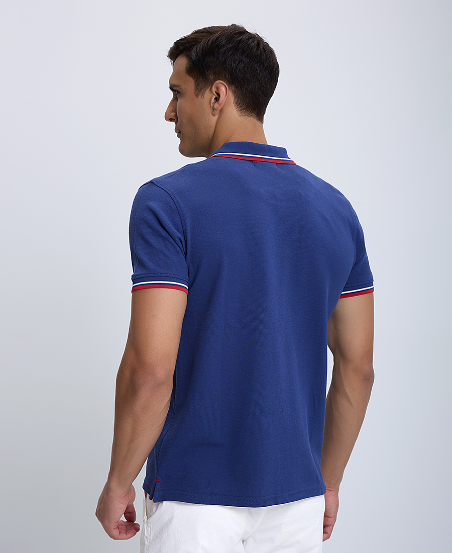 Ανδρική Κοντομάνικη Polo Μπλούζα φωτογραφία