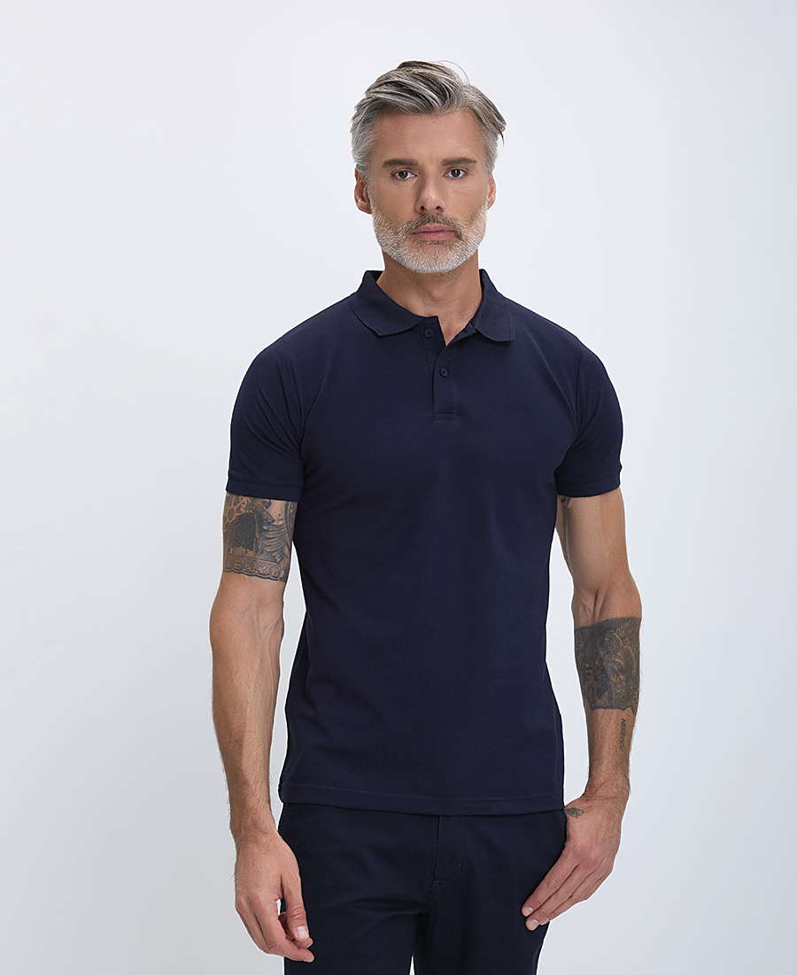 Commander Ανδρική Μπλούζα Polo Modern Fit