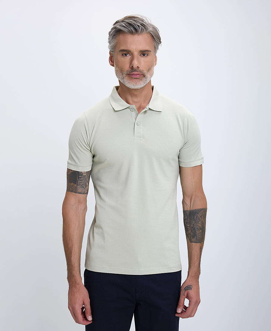 Commander Ανδρική Μπλούζα Polo Modern Fit