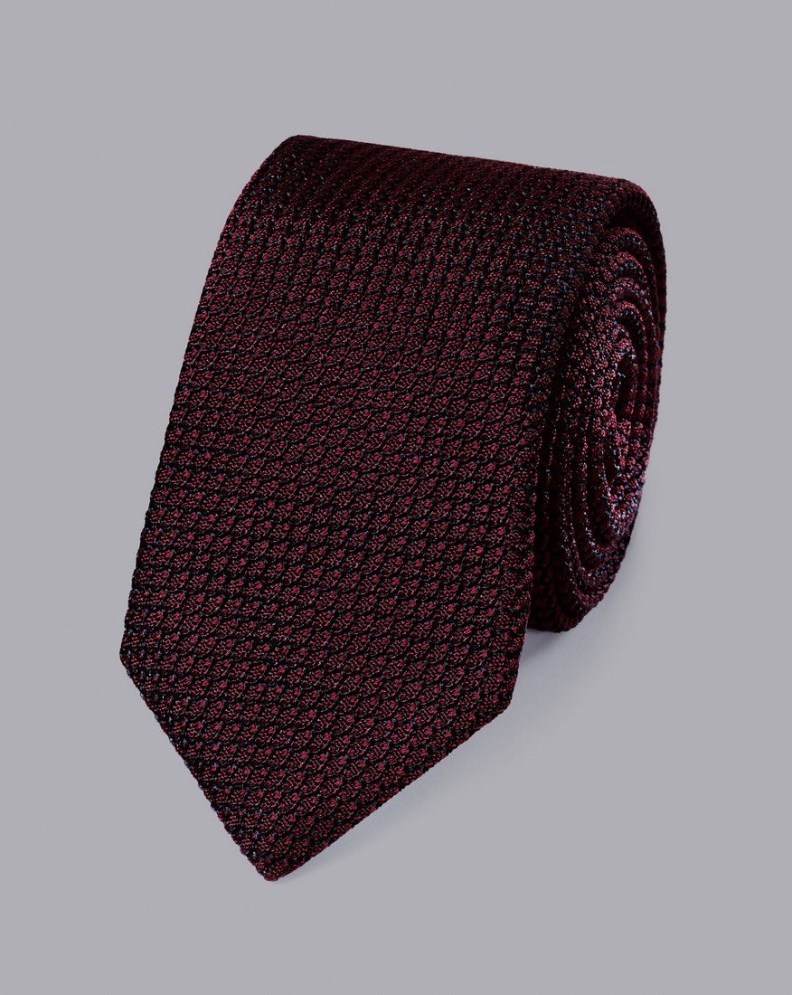 Charles Tyrwhitt Charles Tyrwhitt Μεταξωτή Grenadine Ιταλική Γραβάτα