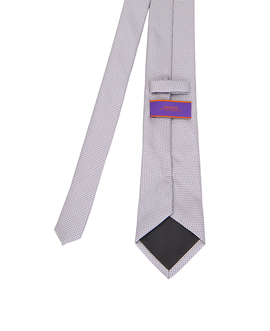Twill Γραβάτα με Μικροσχέδιο σε Dark Beige φωτογραφία