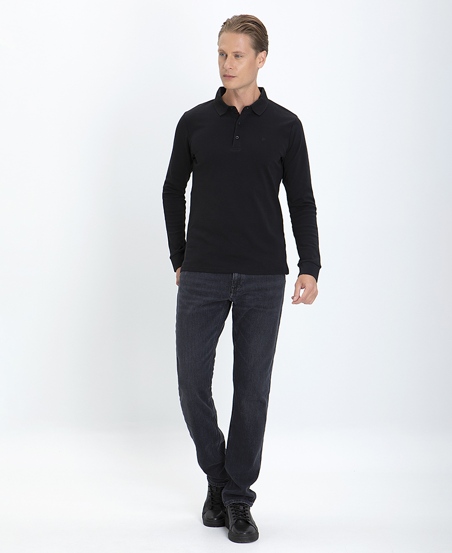 Ανδρική Polo Μπλούζα Modern Fit φωτογραφία