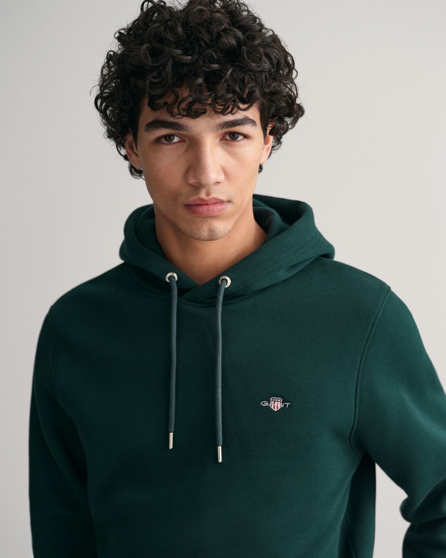 Gant Hoodie σε Σκούρο Πράσινο φωτογραφία